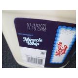 2 Gallons Miracle Whip Best Date 1-...