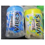 12- 40 ct Assorted Trident Vibes...