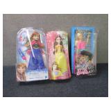 Barbie, Princess, Frozen Dolls...