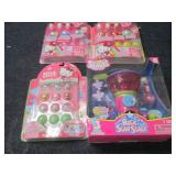 4 Squinkies Toys...