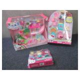 3 Hello Kitty Toys...