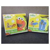 2 Sesame Street Foam Puzzles...