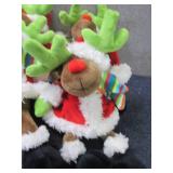 6- 8 inch Plush Holiday Reindeer...