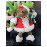 6- 8 inch Plush Holiday Reindeer...
