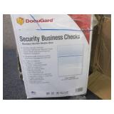 5- 500 ct pks Security Business Che...