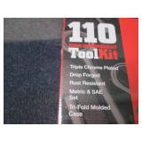 110 Home Improvement Tool Kit- open...