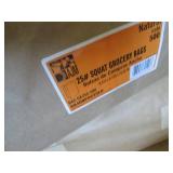 500 ct 25# Squat Grocery Bags Retail $35.63