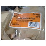 500 ct 25# Squat Grocery Bags Retail $35.63