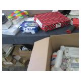 Assorted Paper, File Folders, DVD