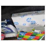 Assorted Paper, File Folders, DVD