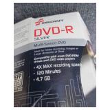 Assorted Paper, File Folders, DVD