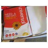 8 Reams of 500 - 3 Hole Punched Uni...