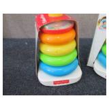 2 Fisher Price Rock-a- Stack...