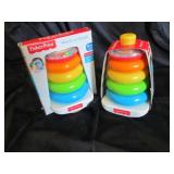 2 Fisher Price Rock-a- Stack...