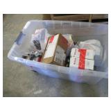Rolling Tote of Unclaimed Entry Pro...