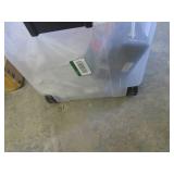 Rolling Tote of Unclaimed Entry Pro...