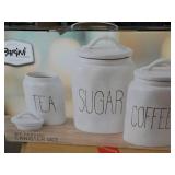 Parini New 3 pc Ceramic Canister Se...