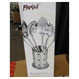 Parini New 7 pc Stainless Steel Ute...