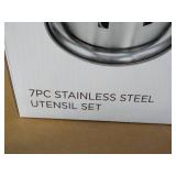 Parini New 7 pc Stainless Steel Ute...