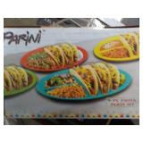 Parini new 4 pc Fiesta Plate Set...