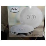 Parini new 4 pc Ceramic 10" Plate S...