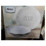 Parini new 4 pc Ceramic 10" Plate S...