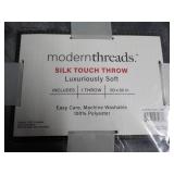 Modern Threads New Grey Silk Touch ...