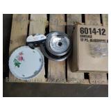Glass Set, Stove Set and Ceramic Di...