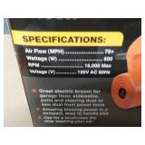 Torelli 600 Watt Shop Blower; new i...