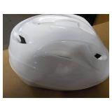 Lot of 6 White Bike Helmets...