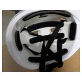 Lot of 6 White Bike Helmets...