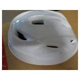 Lot of 5 White Bike Helmets...