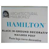 Hamilton Mailbox Post...
