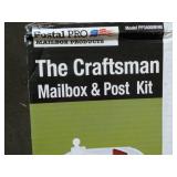 The Craftsman Mailbox and Post Kit...
