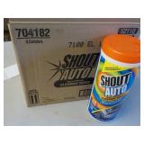 Box of 6 Canisters Shout Auto Clean...