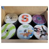 500 or So DVDs, CDs, Audio Books an...