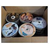 300 or So DVDs, CDs, Audio Books an...