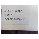 12 size S Burgundy  C and Californi...