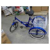 3 Wheel Wanda King Blue Bicycle wit...