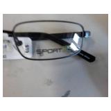50 eyeglass frames; brands on glass...
