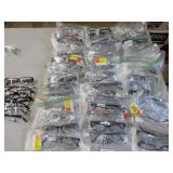 50 eyeglass frames; brands on glass...