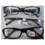 50 eyeglass frames; brands on glass...