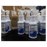 9 - qt Bottles 3M Glass Cleaner and...