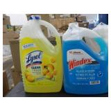 1.25 gallon Lysol and 1 Gallon Wind...