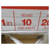 Box of Costco 8 1/2 x 11 Copy Paper...