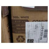 Skilcraft 2500 Sheets 8 1/2 x 11 Co...