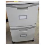 Storex File Stacking Cabinet on Whe...