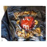 m & M collectibles in a tote...