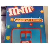 M & M Watch Wall Clock...