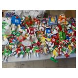 Large M & M Xmas Lot in a Covered T...